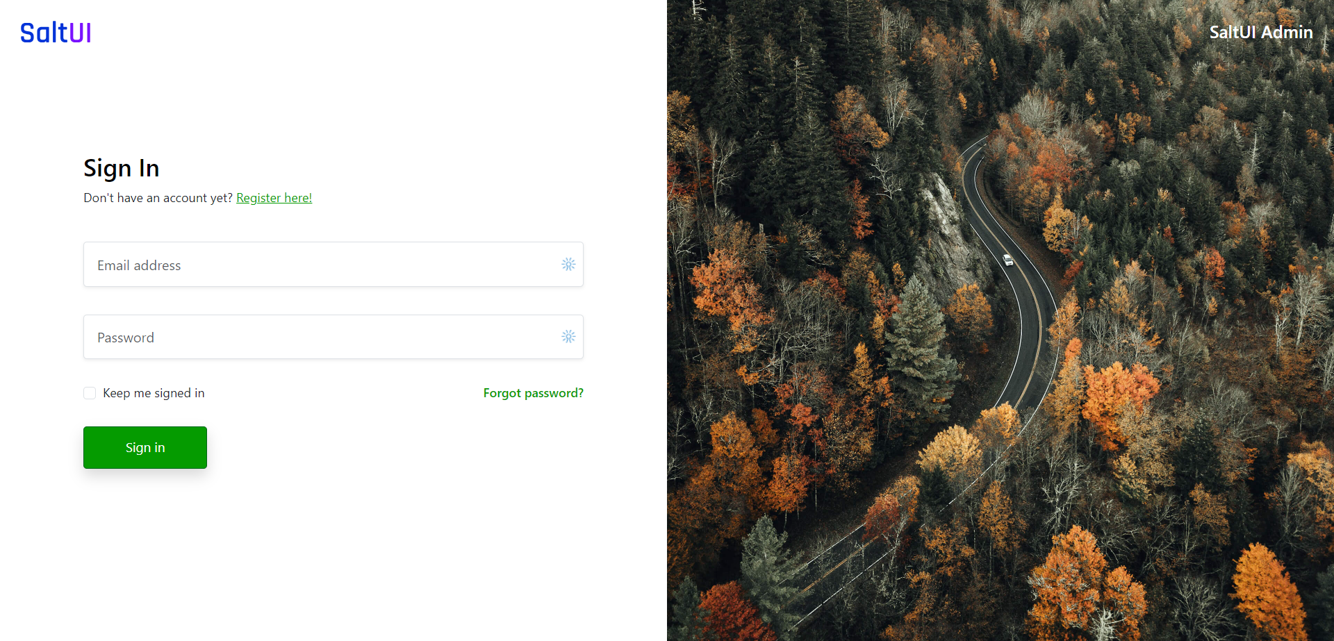 Login component - 1